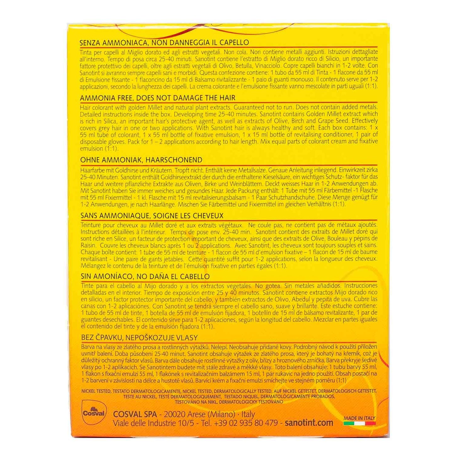 Sanotint Sanotint Classic 09 Rubio Natural - 125 ml
