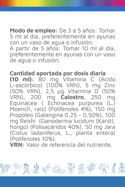 Laboratorios Mahen Dinafén infantil 250 ml - Defensas, Apoyo inmunológico