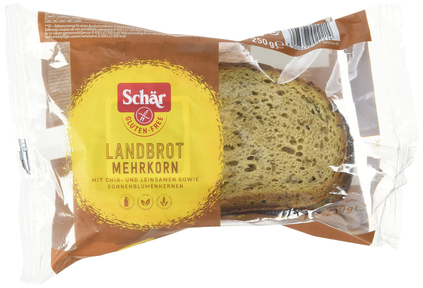 Dr. Schar Pan Casero Semillas - 250 gr