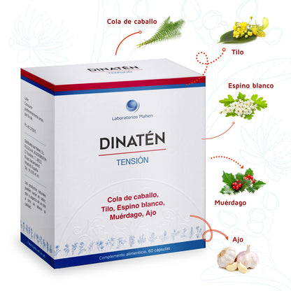 Laboratorios Mahen Dinatén 1 500 mg 60 cápsulas
