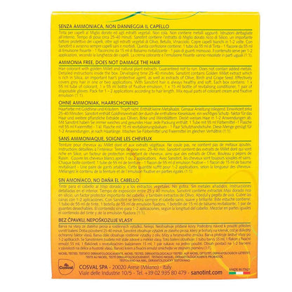 SANOTINT Sensitive 77 Rubio Oscuro Dorado, 500 g