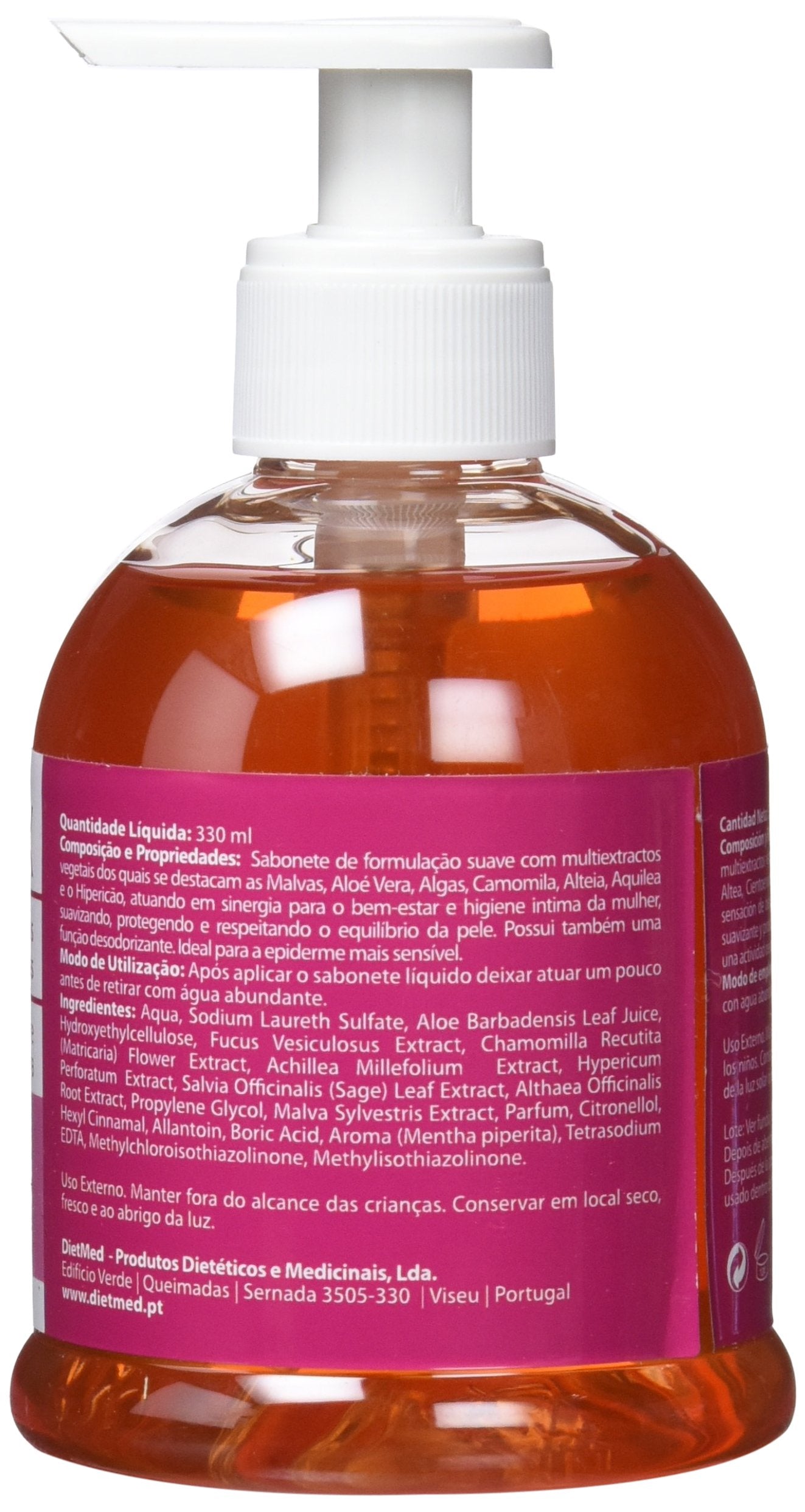 CAMPOS DE ALOE CR DietMed Ginex Jabon Líquido - 330 ml