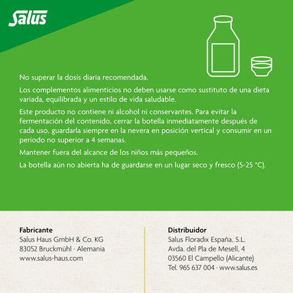 Salus - Detox Fórmula Herbal para Diluir - 250 ml - Para la Eliminación de Toxinas y Limpieza del Organismo - Elaborado con Extractos de 16 Plantas - Complemento Alimenticio
