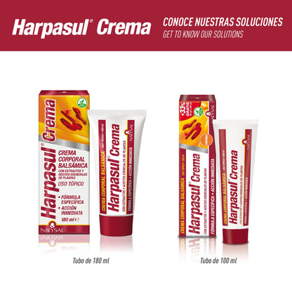 HARPASUL® CREMA 180 ml | Fórmula específica | Con extractos de Harpagofito y Árnica | Crema de Masaje | Natysal