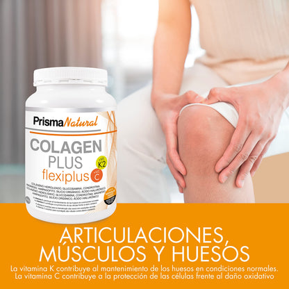 Prisma Natural Colagen Plus Flexiplus Complemento alimenticio, blanco, 300gr