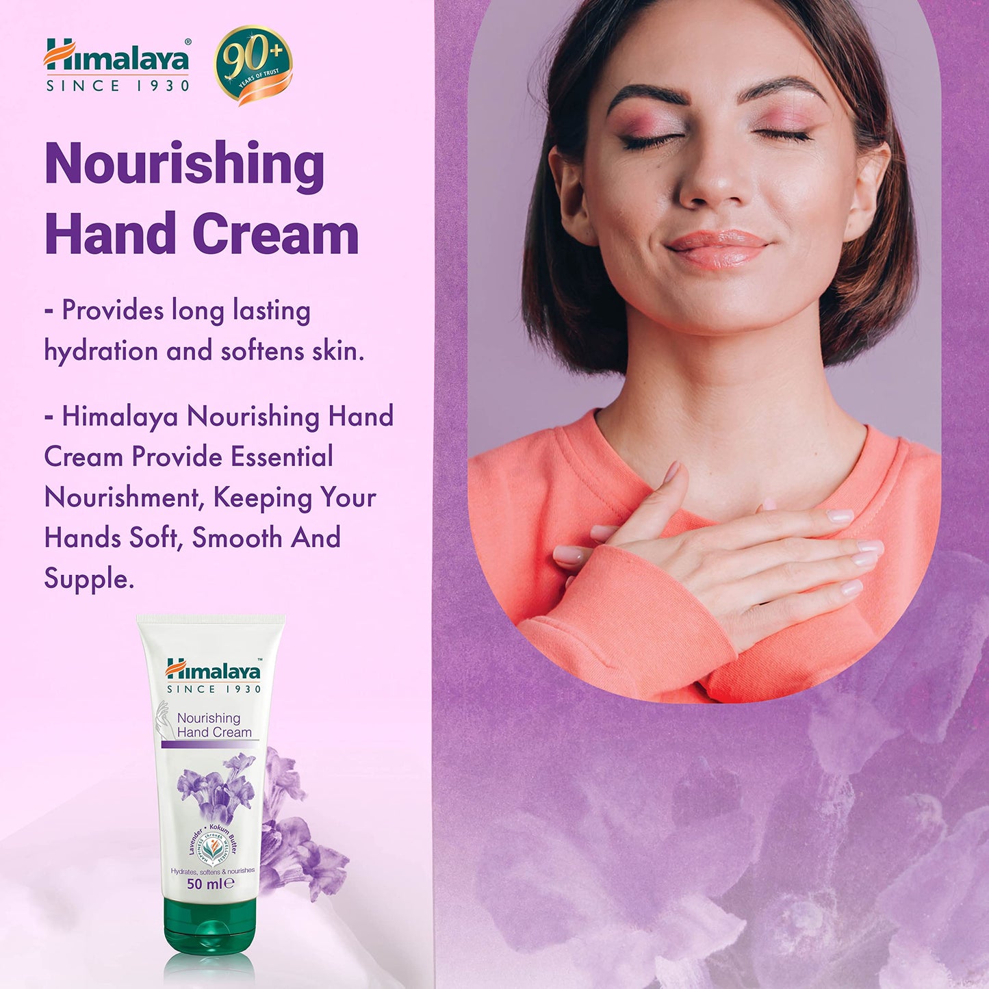 HIMALAYA CREMA DE MANOS LAVANDA 50 ML