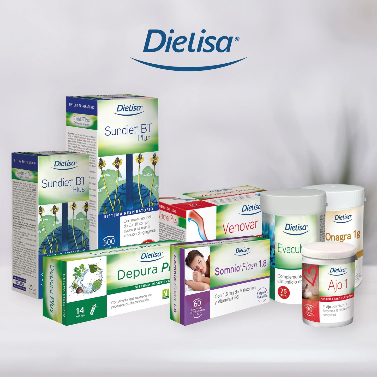 Dielisa - Ajo 1, Complemento Alimenticio a Base de Ajo Macerado, Contribuye a Favorecer la Circulación Sanguínea y a Mantener unos Niveles Normales de Colesterol - 90 Perlas