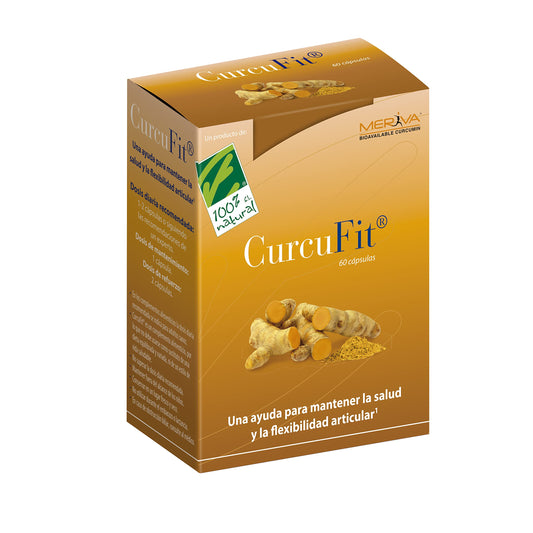 100% natural CurcuFit Antioxidantes - 60 Cápsulas