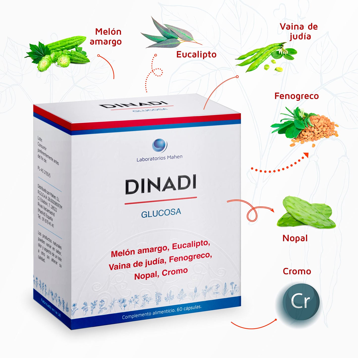 Mahen Dinadi 60 comprimidos
