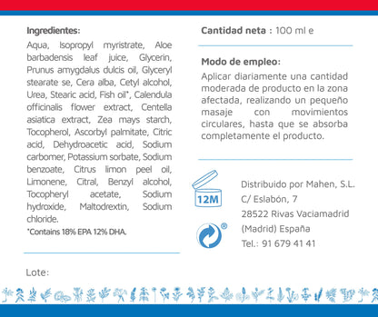 Laboratorios Mahen MAS OMEGA CREMA MANCHAS 100 CC