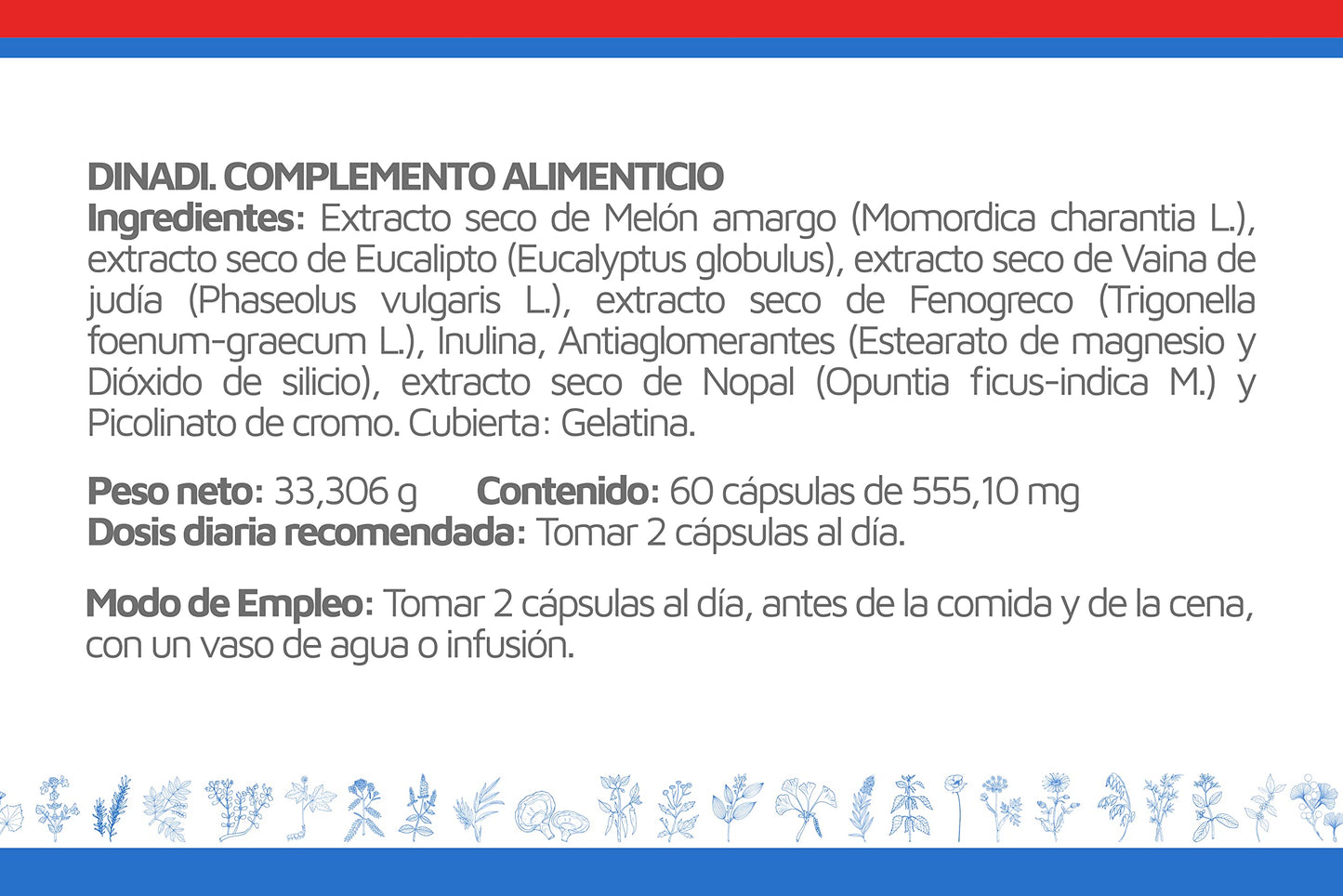 Mahen Dinadi 60 comprimidos