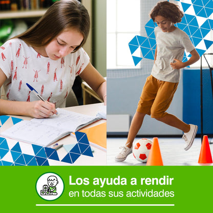 Soria Natural Fostprint Junior - Vitaminas y Nutrientes Esenciales para los Más Pequeños - Jalea Real, Vitamina C, Hierro, Propóleo, Vitaminas B y D - Probióticos niños - 20 viales