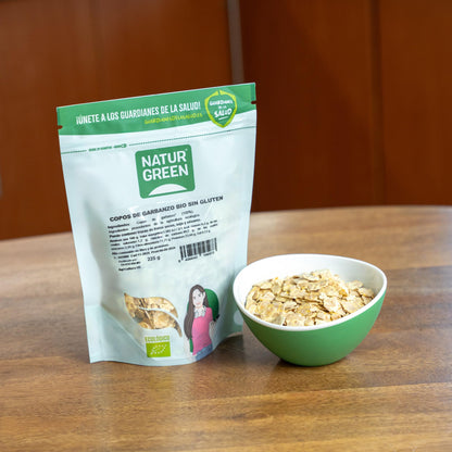 Copos de Garbanzo Bio 225 gr