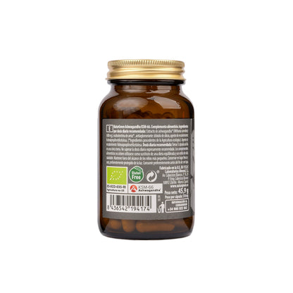 NaturGreen Experience - Ashwagandha KSM-66, Complemento Alimenticio para la Memoria, Cápsulas Memory, Capacidad Cognitiva y Psicológica, Complemento Natural, Sin Gluten - 90 Cápsulas