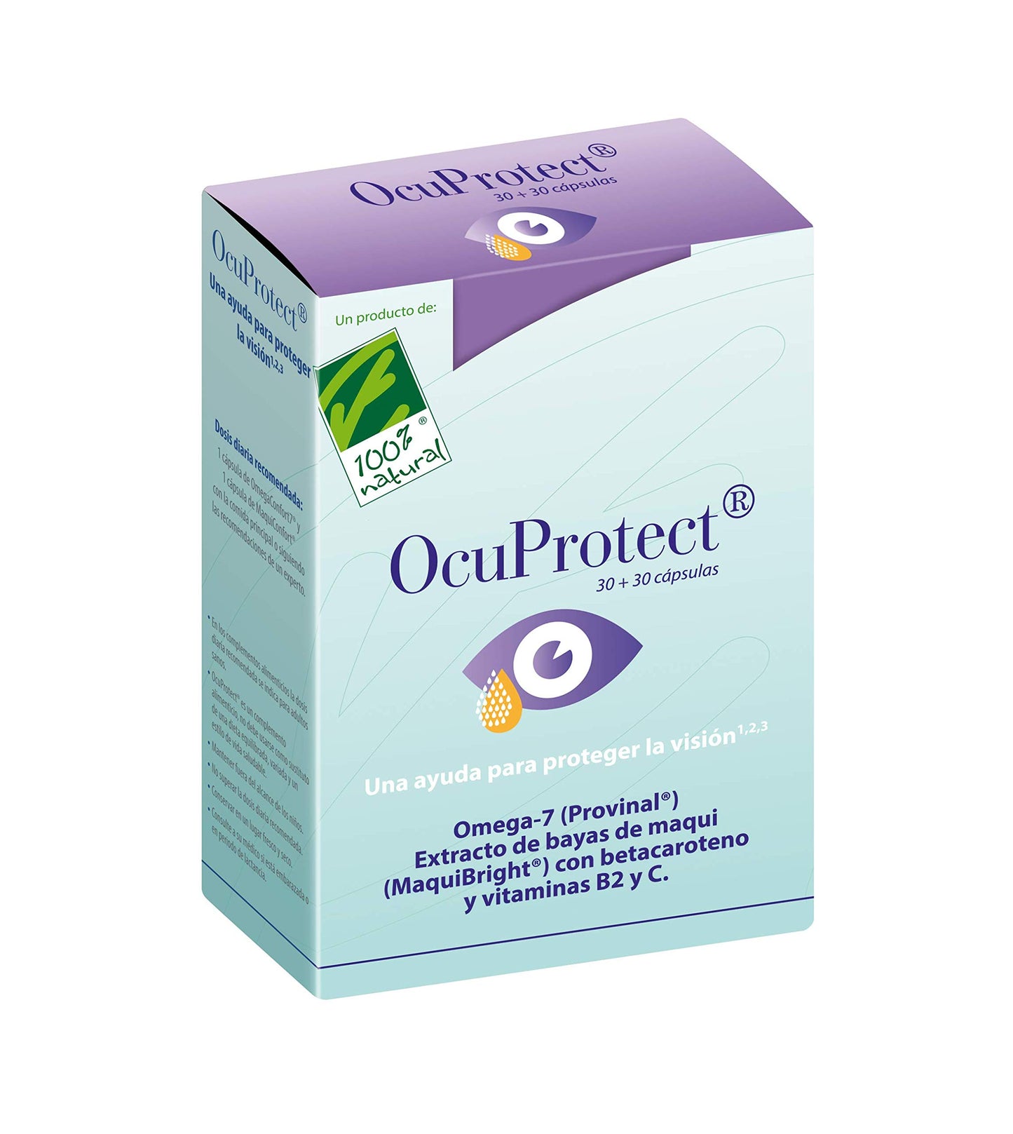 Cien Por Cien Natural OCUPROTECT 30perlas + 30cap.veg - 100 gr