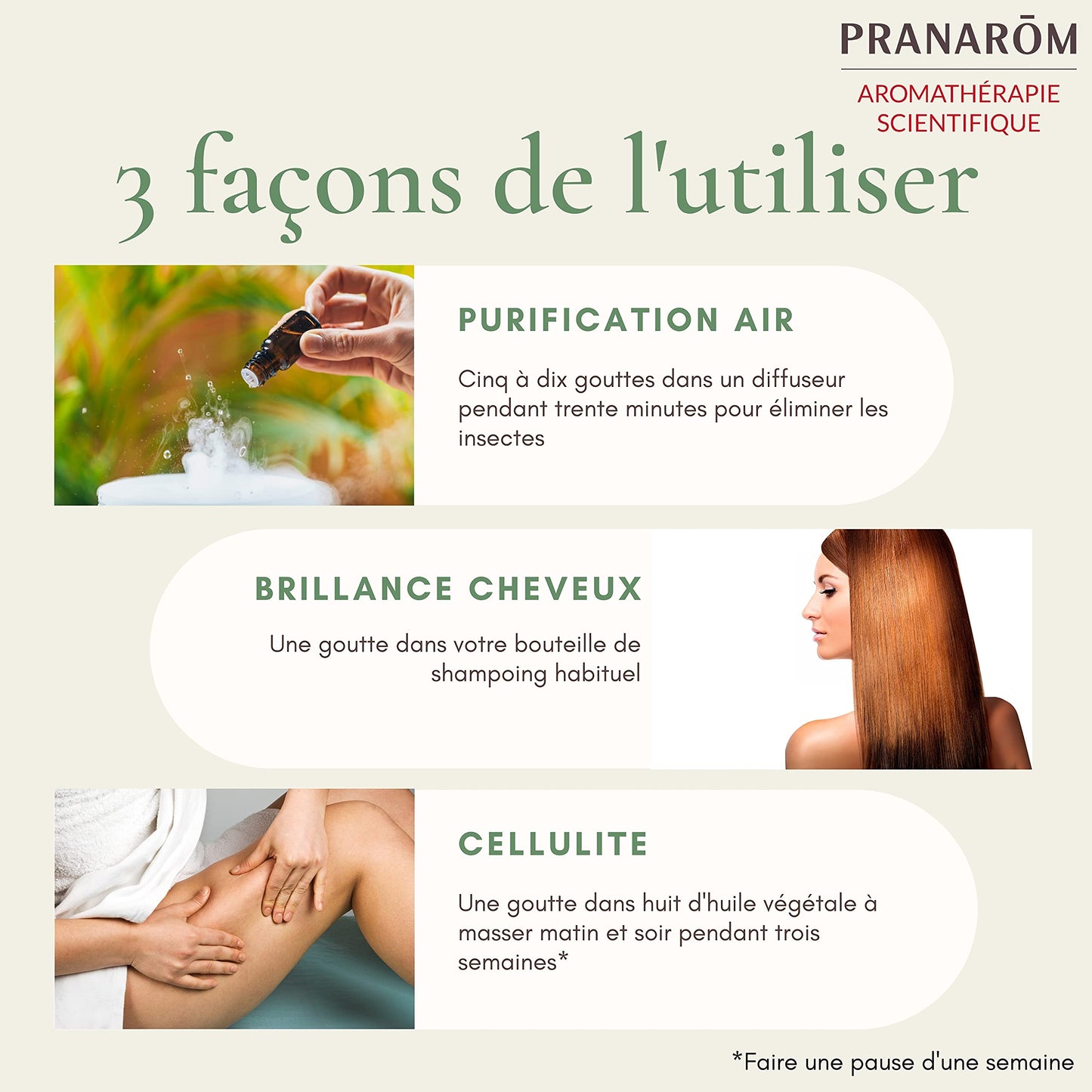 Pranarôm Aceite Esencial Cymbopogon Citratus 10 ml