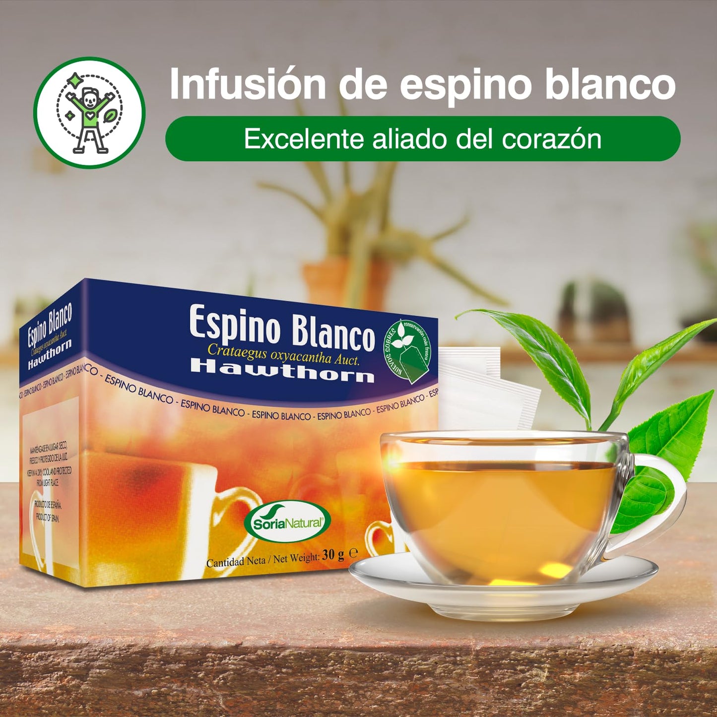 Espino blanco filtros Soria Natural