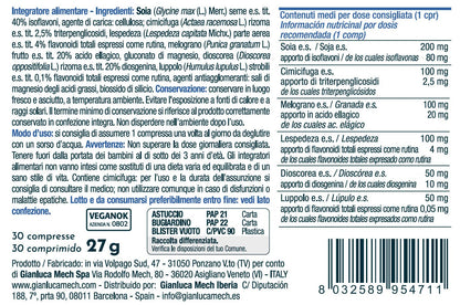 Gianluca Mech - Slim Menopause, Suplemento Menopausia Keto de 500 ml, Ayuda a Regular la Sudoración, con Rodiola y Salvia, Vegano
