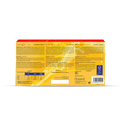 OSEOGEN 7G con Cissus Vitis, Condroitina, Glucosamina, MSM y Cúrcuma| para Huesos, Cartílagos y Articulaciones |ayuda en la Regeneración de Tejidos Dañados | 20 Viales = 20 Días |Sabor Naranja