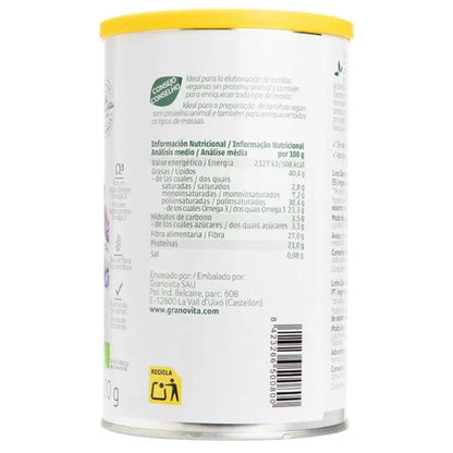 Lino Germinado Molido Bio Vegan 500g Granovita