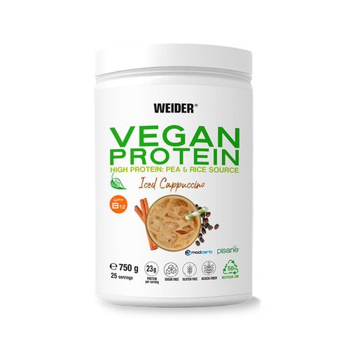 WEIDER VEGAN PROTEIN capuccino iced 750gr.