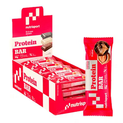 NUTRISPORT Barrita Protéica | Complemento Alimenticio | Alto Contenido en Proteínas | Suplemento para Deportistas | 24 unidades