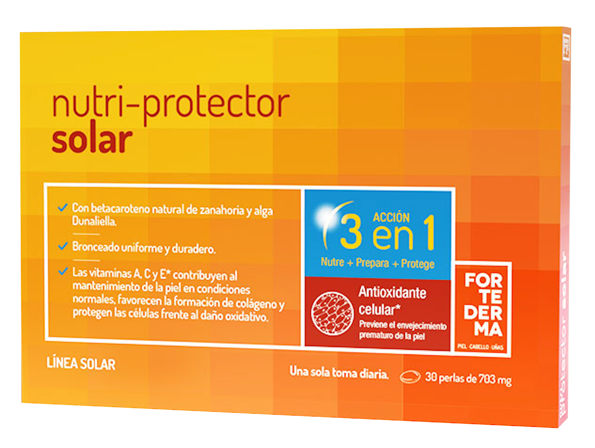 Nutri Protector Solar Herbora 30 Perlas Antioxidantes para Piel
