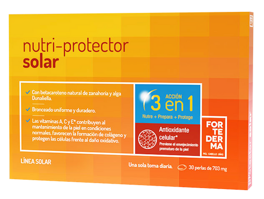 Nutri Protector Solar Herbora 30 Perlas Antioxidantes para Piel