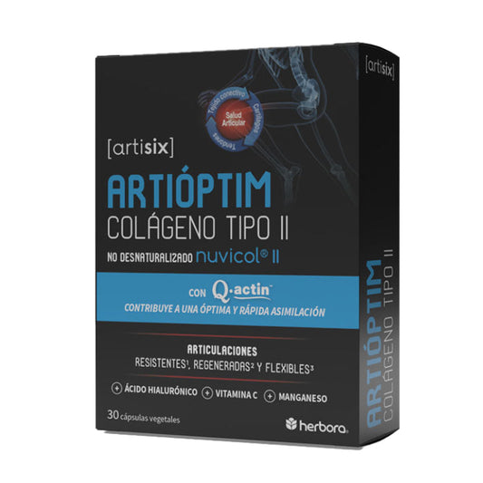 Artióptim Colágeno Tipo II de Herbora 30 Cápsulas para Articulaciones