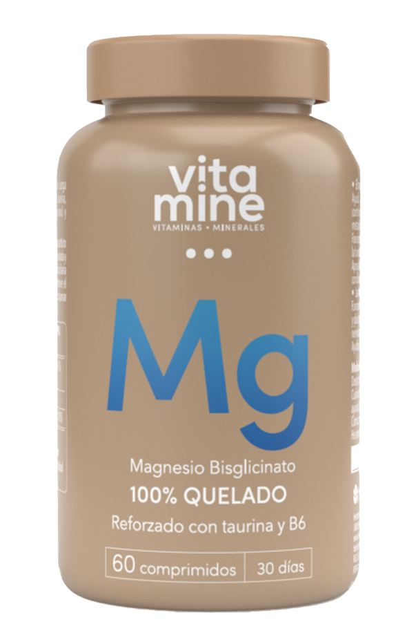 Magnesio Bisglicinato Herbora 60 comprimidos veganos alta absorción