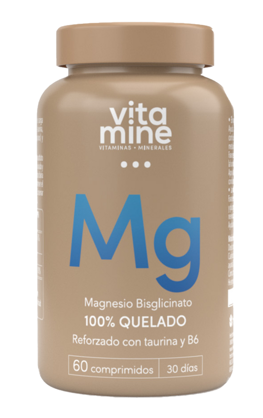 Magnesio Bisglicinato Herbora 60 comprimidos veganos alta absorción