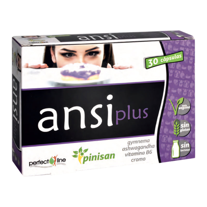 Perfect Line Ansi Plus Pinisan – Cápsulas Veganas para Peso