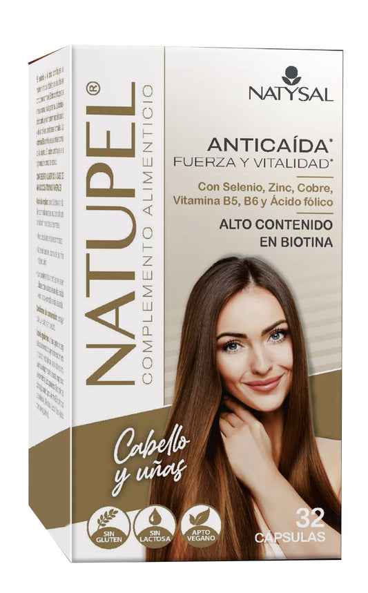 Natupel Anticaída Fuerza y Vitalidad 32 Cápsulas para Cabello