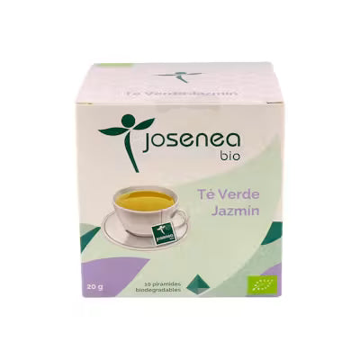 JOSENEA TE VERDE-JAZMIN 10piramides ensobradas BIO