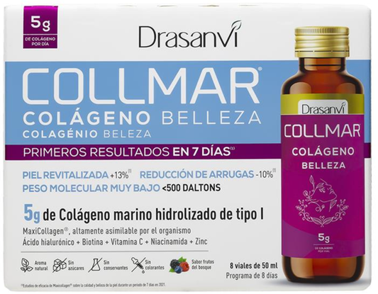 Collmar Colágeno Belleza 8 Viales para Piel Radiante
