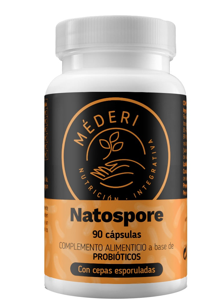 Natospore Mederi 90 Cápsulas Probiotic 6 Cepas para Salud Intestinal