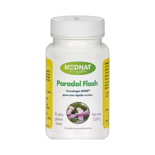 MEDNAT PARADOL FLASH 30 perlas.