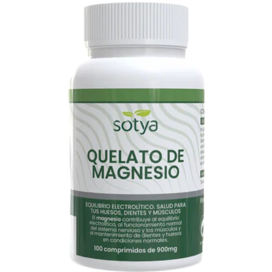 Magnesio quelato 800mg 100 comprimidos Sotya