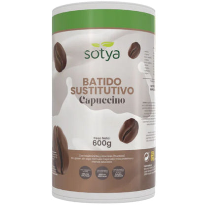 Batido Sustitutivo Sabor Capuchino 600g Sotya