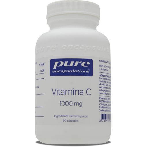 Pure Encapsulations Vitamina C 1000 Mg 90 Capsulas
