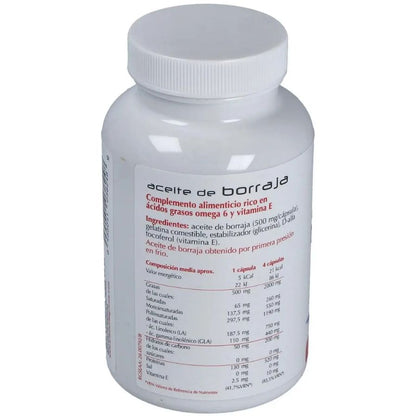 Aceite de Borraja 120caps Plantis