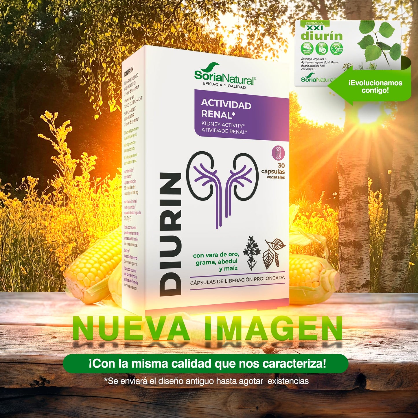 Diurin 10-C XXI Liberación prolongada - 30 cápsulas