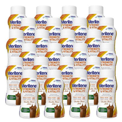 Meritene Strength and Vitality 12318184 - Batido de chocolate (24 unidades, 200 ml)