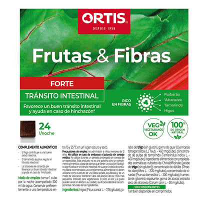 ORTIS FRUTA Y FIBRA FORTE 24 CUBO