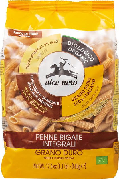 Penne Rigate Integrali Bio500g