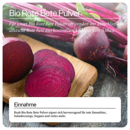 Raab Vitalfood Remolacha Roja Polvo 250Gr. Bio 1 Unidad 250 g
