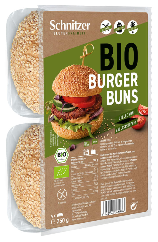 Panecillo de Hamburguesa 4 unidades de 62.5g
