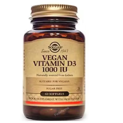 VITAMINA D3 1000ui (25mcg) 60vcaps