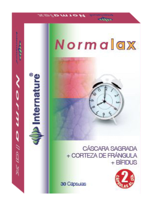 Normalax Internature 30 Cápsulas - Alivio Natural del Estreñimiento