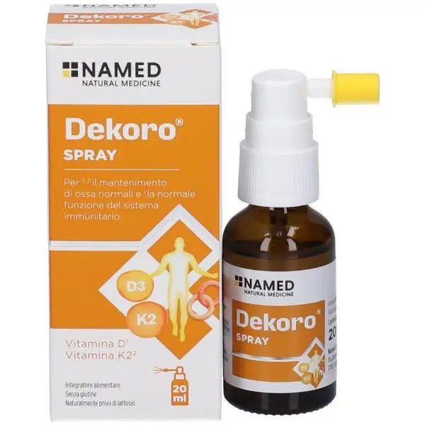 VITAMINA D y K2 (MK7) DEKORO spray 20m.